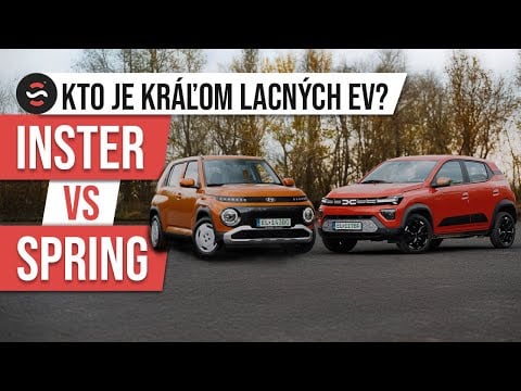 Hyundai Inster VS. Dacia Spring - Je toto nový kráľ lacných elektromobilov?