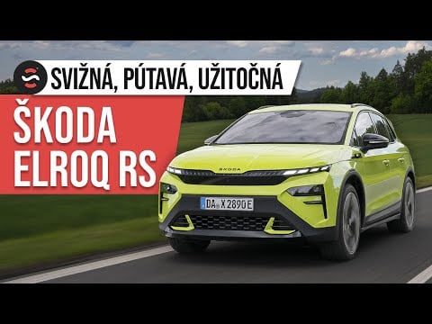 Prvá jazda Škoda Elroq RS - takto vyzerá športový duch v Elektromobile