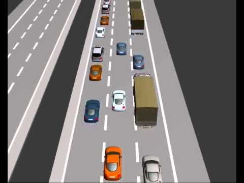 Rettungsgasse Vorschlag laut ASFINAG