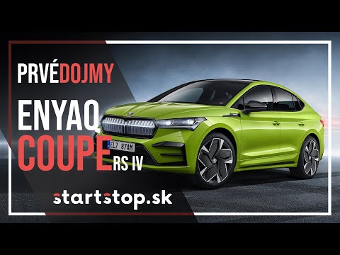 Škoda Enyaq Coupe RS iV - najkrajšia Škodovka vôbec? - Startstop.sk - PRVÉ DOJMY