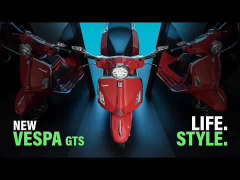 New Vespa GTS. Life. Style.