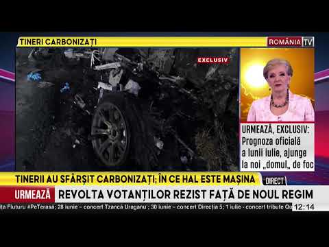 Doi verişori morţi într-o cursă nebună cu Poliţia pe urme