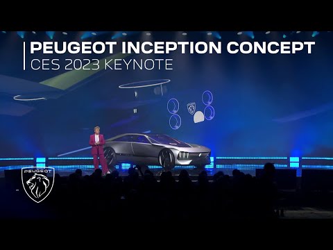 Peugeot Inception Concept l CES 2023 Keynote
