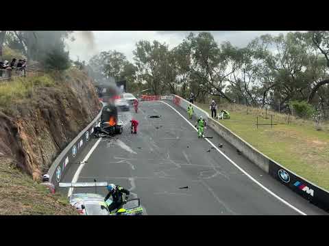 Bathurst 12 hour 2026 forest elbow crash 💥 