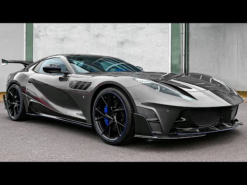 2021 FERRARI 812 GTS Stallone by MANSORY - Sound, Interior and Exterior in detail
