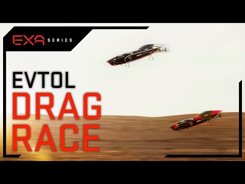 The first ever electric VTOL drag race | Airspeeder's EXA Series