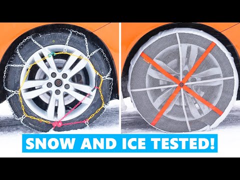 Snow Socks VS Snow Chains VS Snow Tires - What's REALLY Best on Snow and Ice?