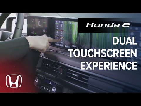 Honda e Prototype - Dual Touchscreen Experience
