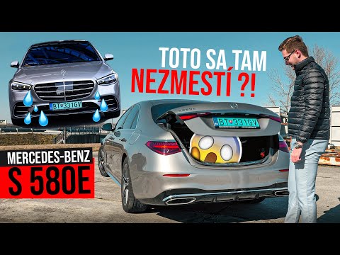 Mercedes Benz S 580e za takmer 200 000€ neodvezie túto základnú vec - TEST