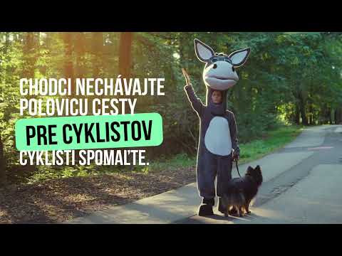 Bezpečne a bez somarín - Cyklisti a chodci v lese 🚵 #respektnacestach