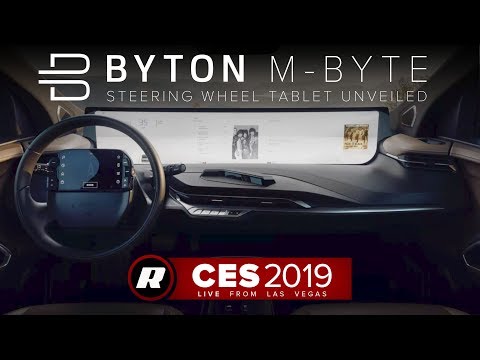 CES 2019: Byton M-Byte EV will hit the road with a tablet in its steering wheel