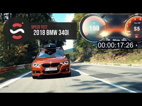 2018 BMW 340i Touring Acceleration 0-200 km/h - Startstop.sk