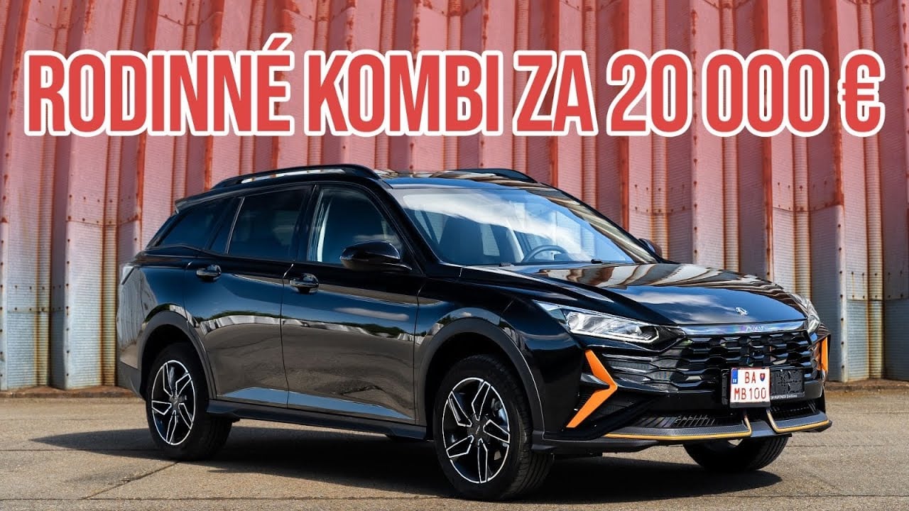 TEST: Dong Feng Shine GS - Za 20 000 € dostanete kombi s automatom a panorámou