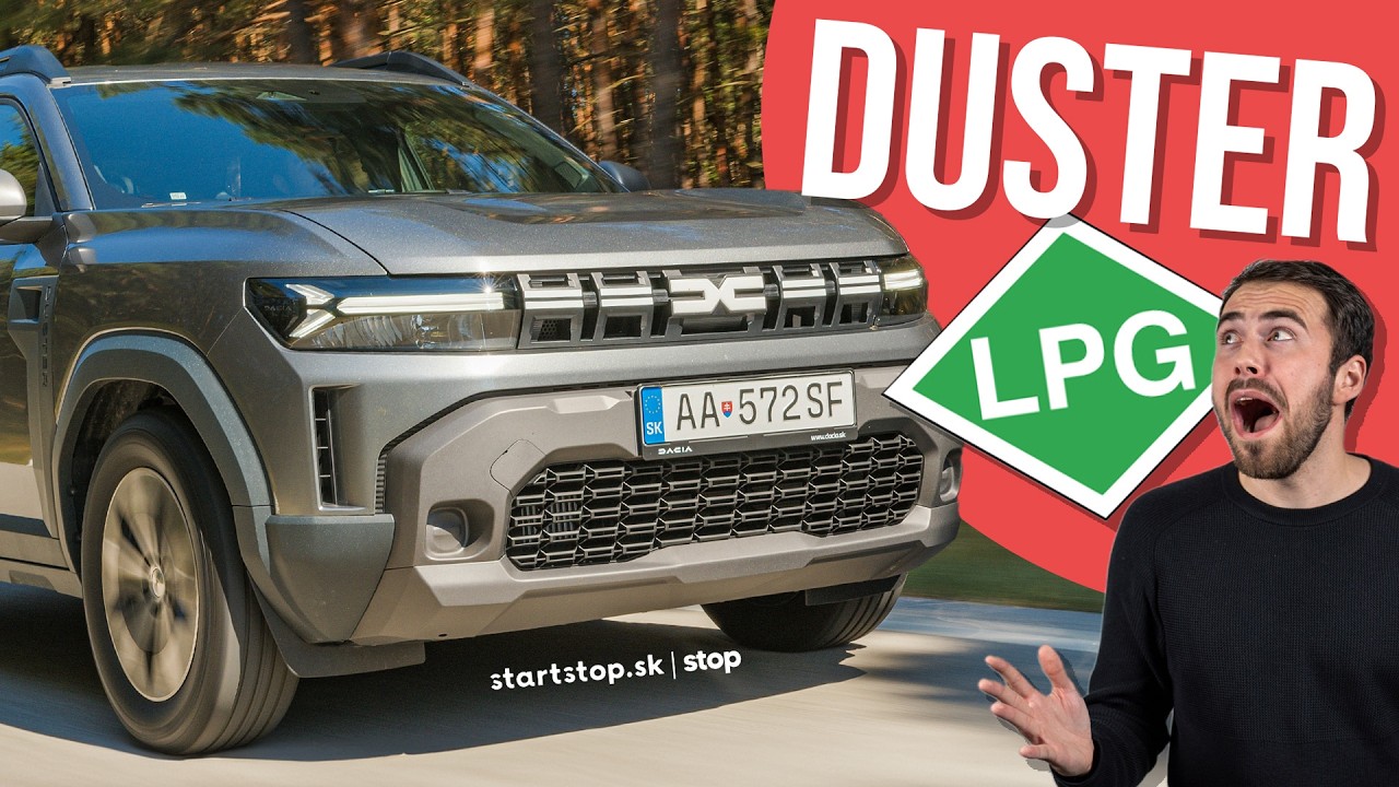 1 300 km na nádrž - Test Dacia Duster LPG