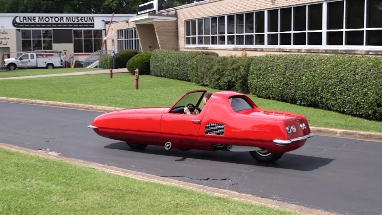 1967 Gyro-X 2-wheeled car - Gyroscopic car at Lane Motor Museum