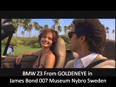BMW Z3 GOLDENEYE   James Bond Museum Nybro Sweden