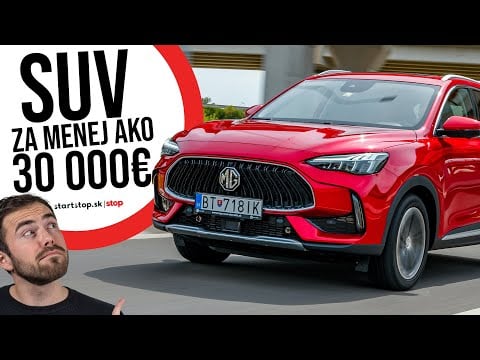 SUV v plnej výbave pod 30 tisíc? - MG HS 1,5 TGI 2024 - TEST