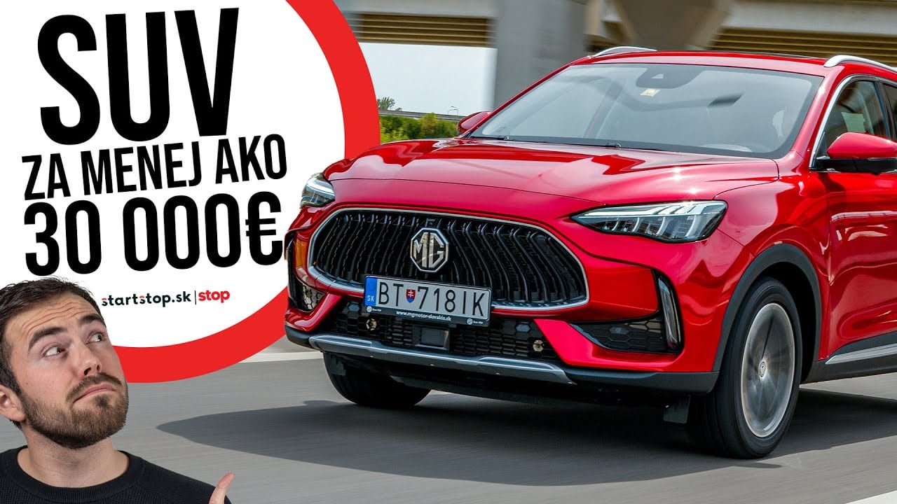 SUV v plnej výbave pod 30 tisíc? - MG HS 1,5 TGI 2024 - TEST