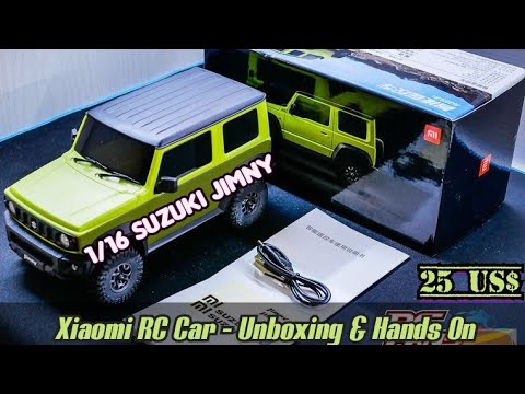 25$ Xiaomi Suzuki Jimny RC Car - Unboxing ( Buy Links @ Description )