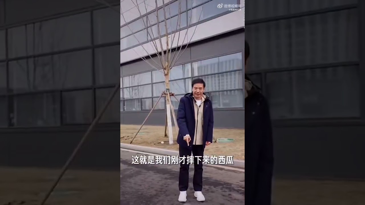 Xiaomi CEO drops watermelon from 6th floor to demonstrate SU7 Ultra battery safety