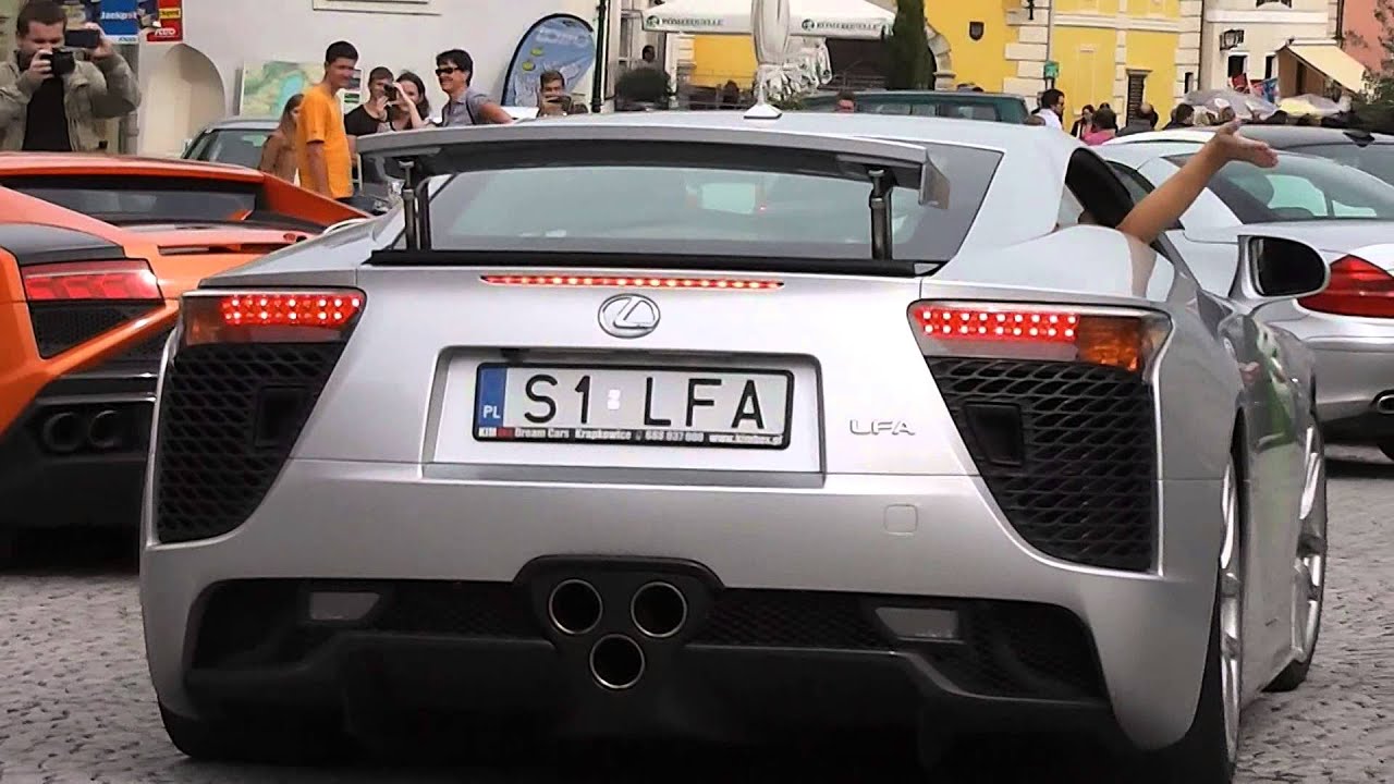 Lexus LFA Sound | CRAZY Revs!