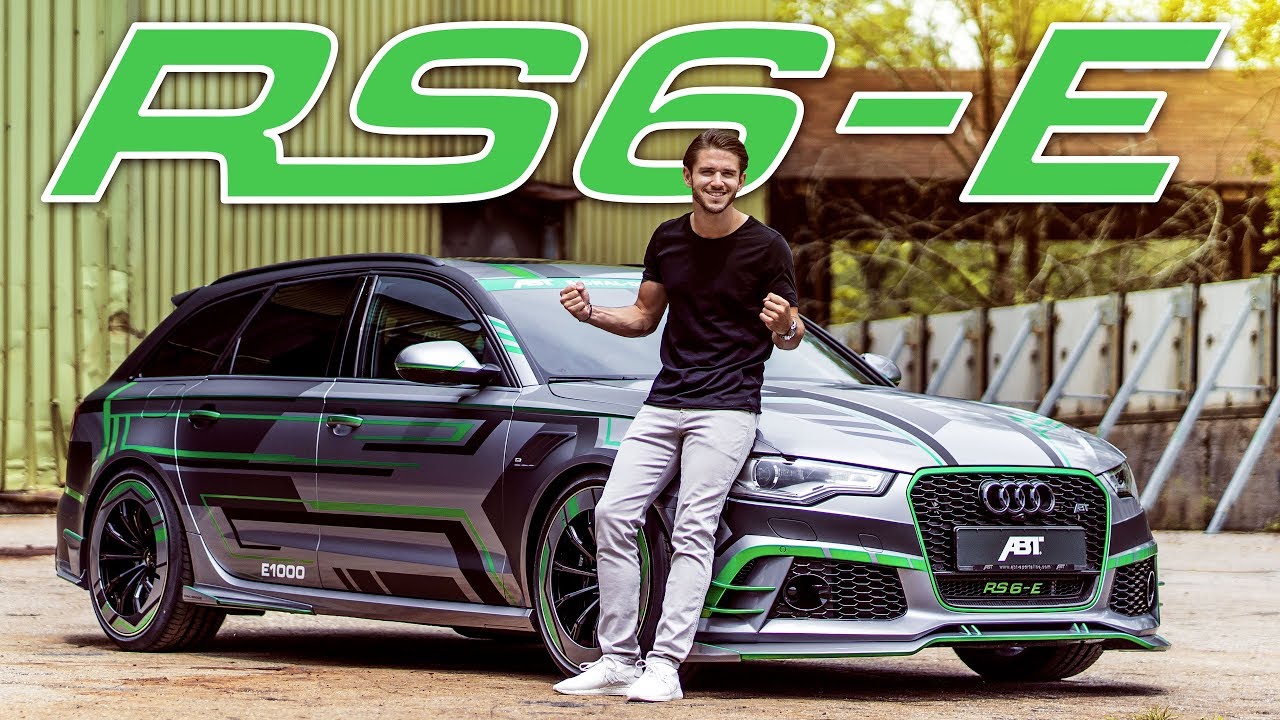 1000PS Abt Audi RS6-E | Der erste Hybrid RS6 der Welt! | Daniel Abt