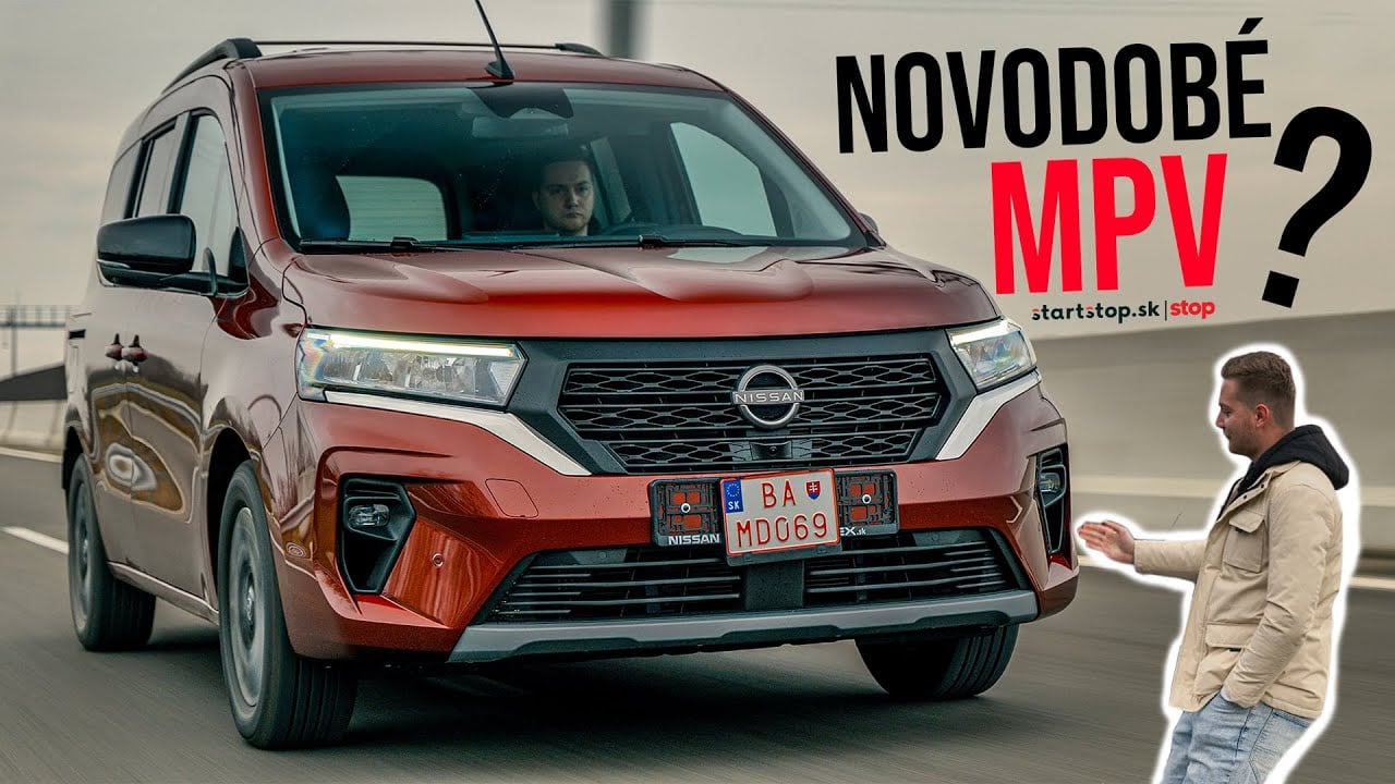 TEST Nissan Townstar - dokáže nahradiť MPV modely?