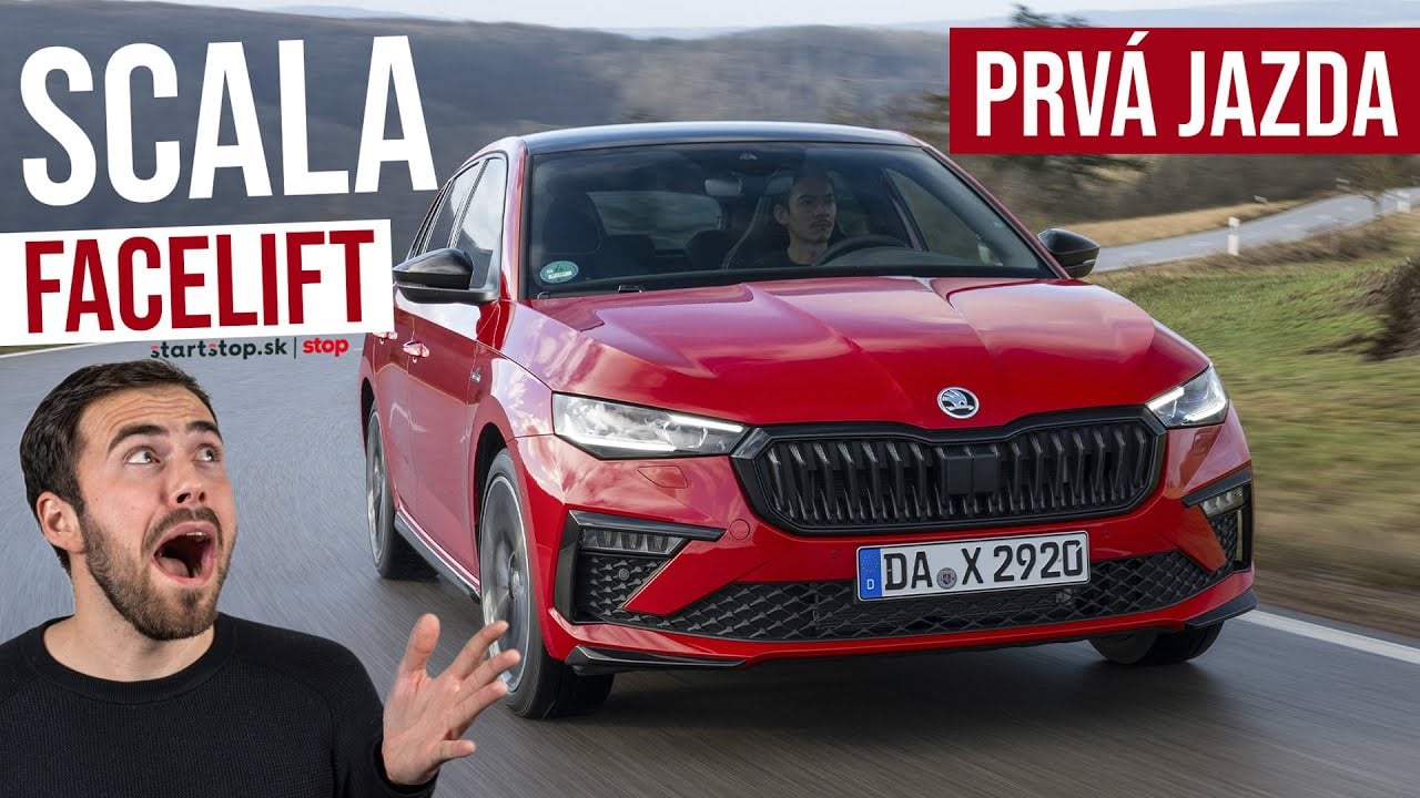 2024 Škoda Scala - podarený facelift PRVÁ JAZDA