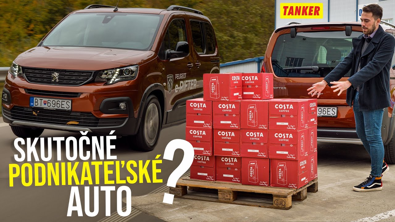 Našli sme skutočné podnikateľské auto? - Peugeot e-Rifter TEST