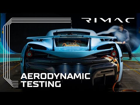 Rimac Nevera Final Wind Tunnel Test