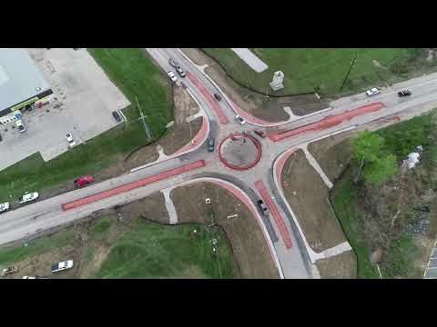 They added a roundabout in rural, eastern Kentucky. Here is an example of how NOT