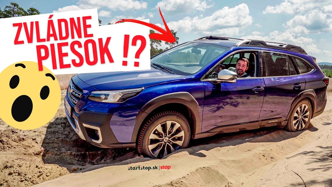 SUBARU OUTBACK ma šokoval v piesku!