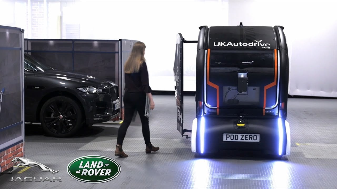 Jaguar Land Rover Projection Pod