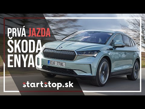 Škoda Enyaq iV 80 - Startstop.sk - PRVÁ JAZDA