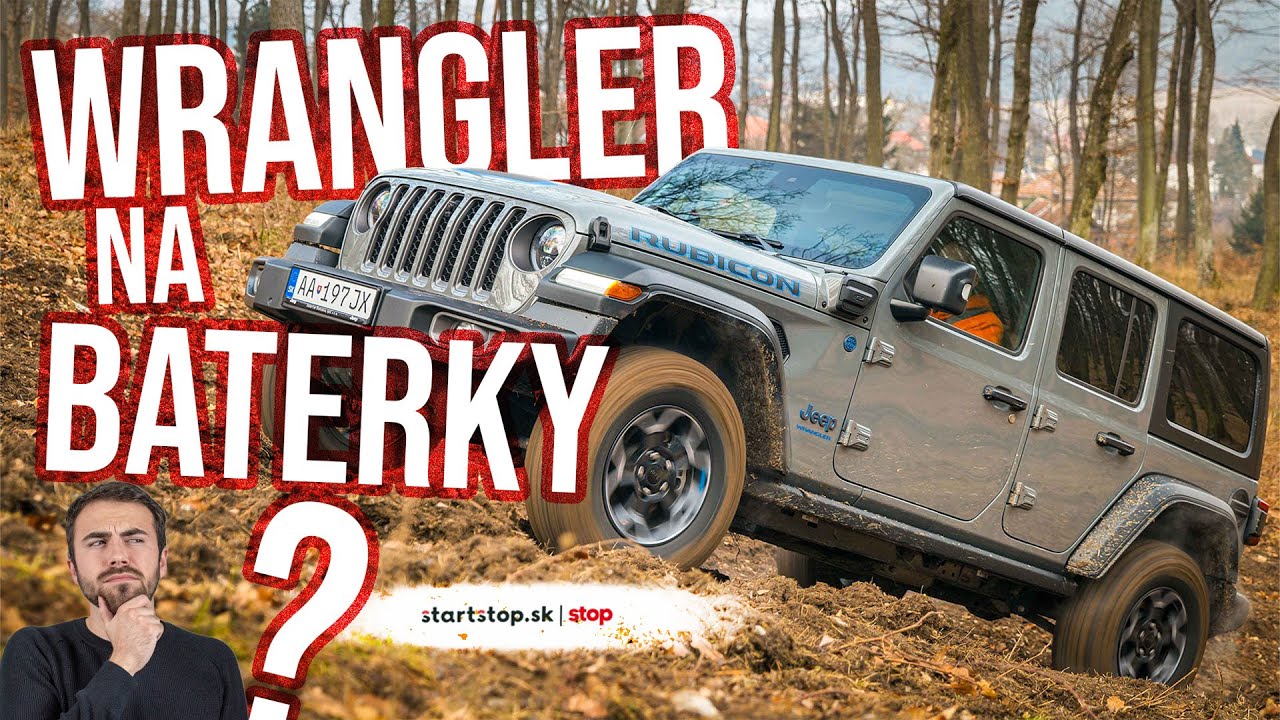 Najlepší Jeep? Wrangler 4Xe - plug-in hybridný OFF-ROAD