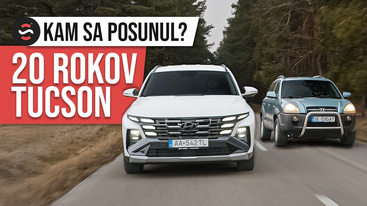 TEST: Hyundai Tucson 2025 vs 2004 - Stal sa Tucsno luxusom?