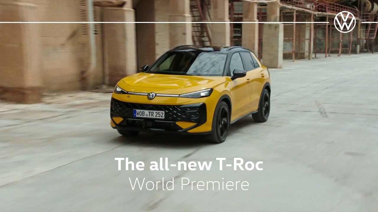 Curtain up! The all-new T-Roc enters the stage. | Volkswagen World Premiere