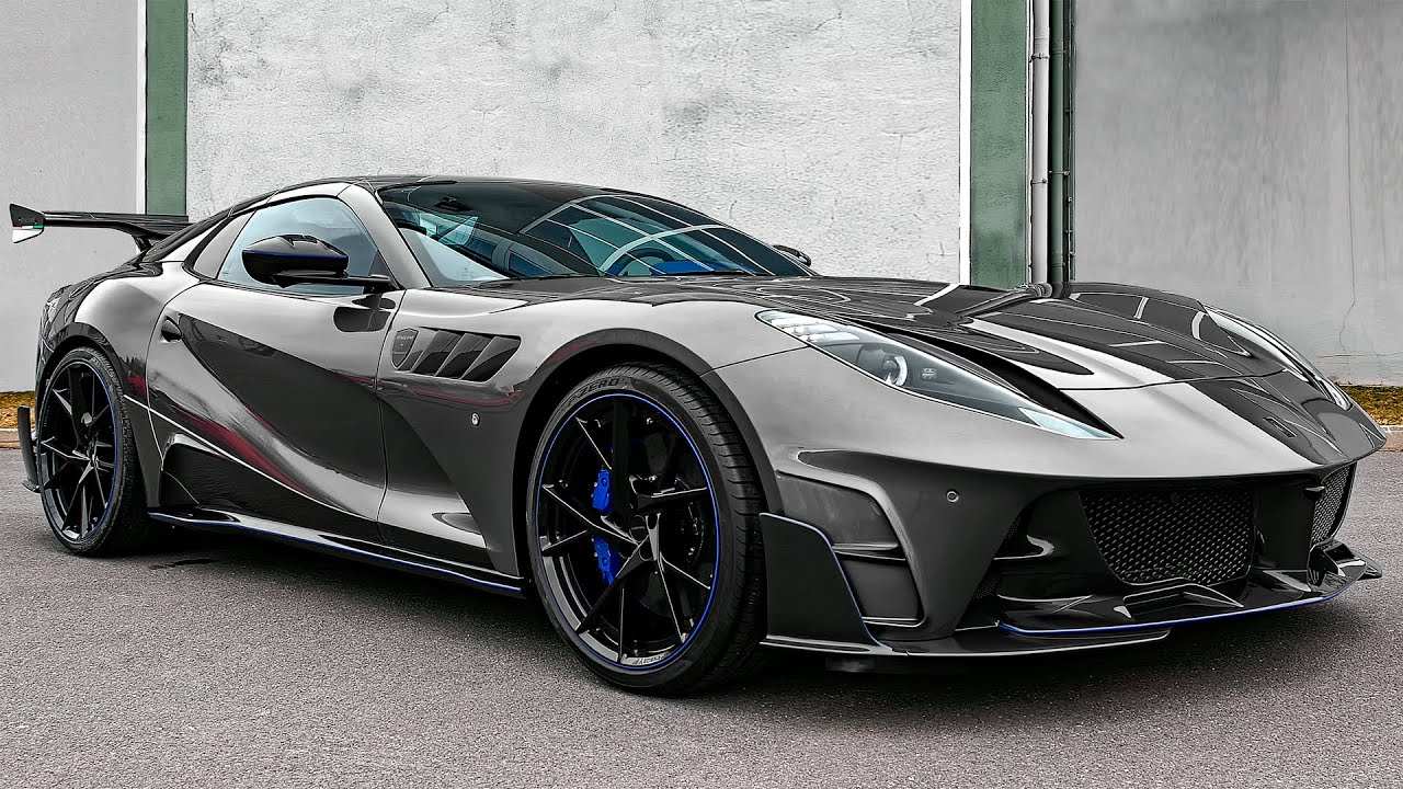2021 FERRARI 812 GTS Stallone by MANSORY - Sound, Interior and Exterior in detail