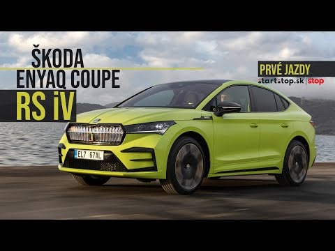 Škoda Enyaq Coupe RS iV - najvýkonnejšia, najkrajšia a najlepšia? - VLOG