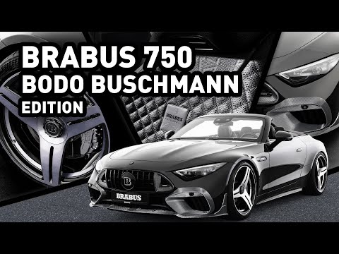 #BRABUS 750 Bodo Buschmann Edition based on Mercedes-AMG SL 63 | BACK TO THE FUTURE!
