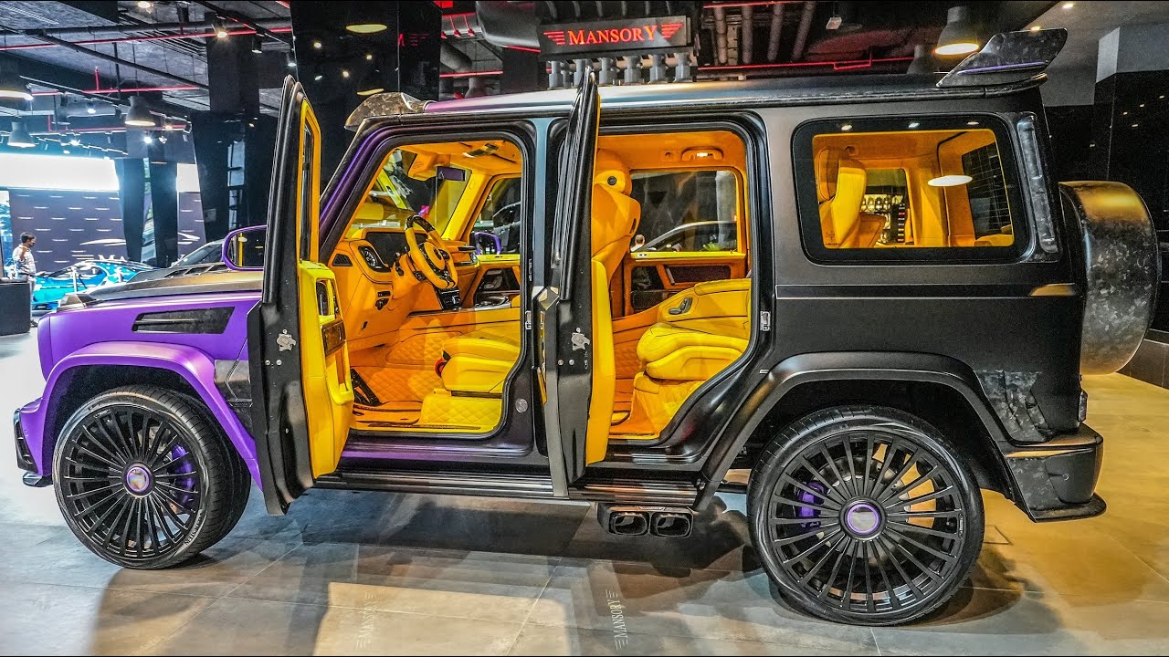 The MOST EXPENSIVE G63 AMG in the WORLD by Mansory - Savage Luxury SUV in Detail!