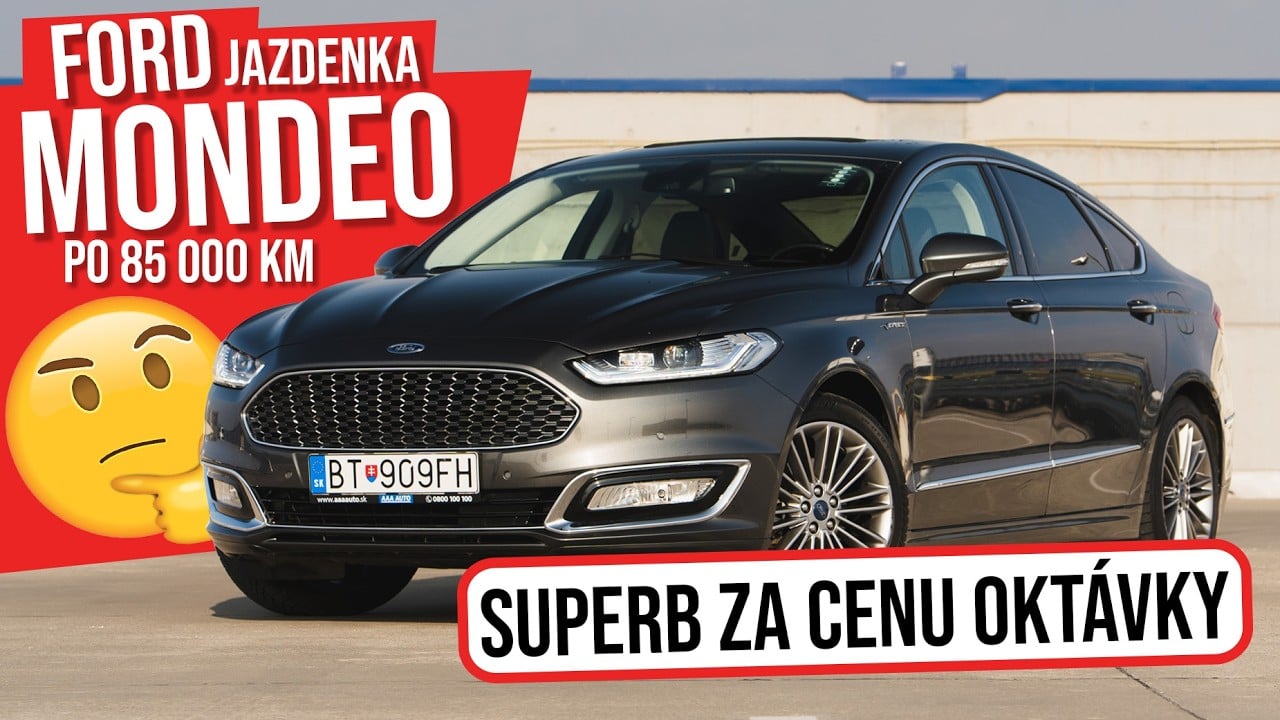 JAZDENKA: Ford Mondeo 2019 - Oveľa lepšia voľba než Škoda Superb!