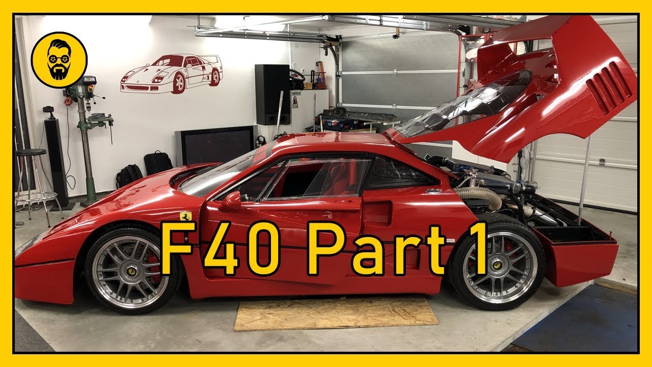 Byggde en egen F40
