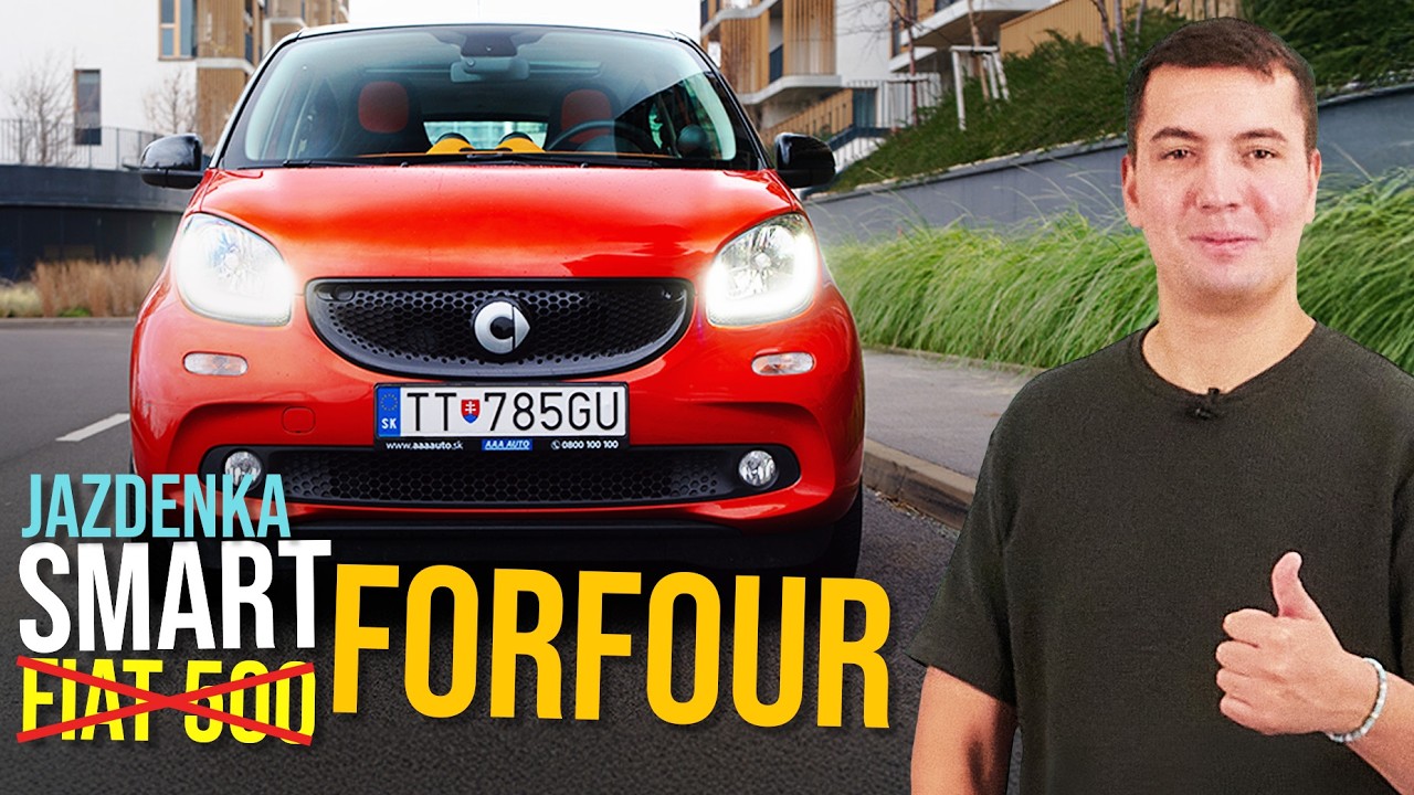 JAZDENKA: Smart ForFour - Zabudni na Fiat 500, toto auto je oveľa spolahlivejšie!