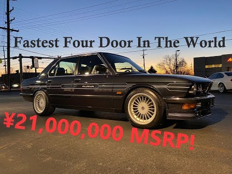 BMW Alpina B7 Turbo | Pinnacle of E28 Production