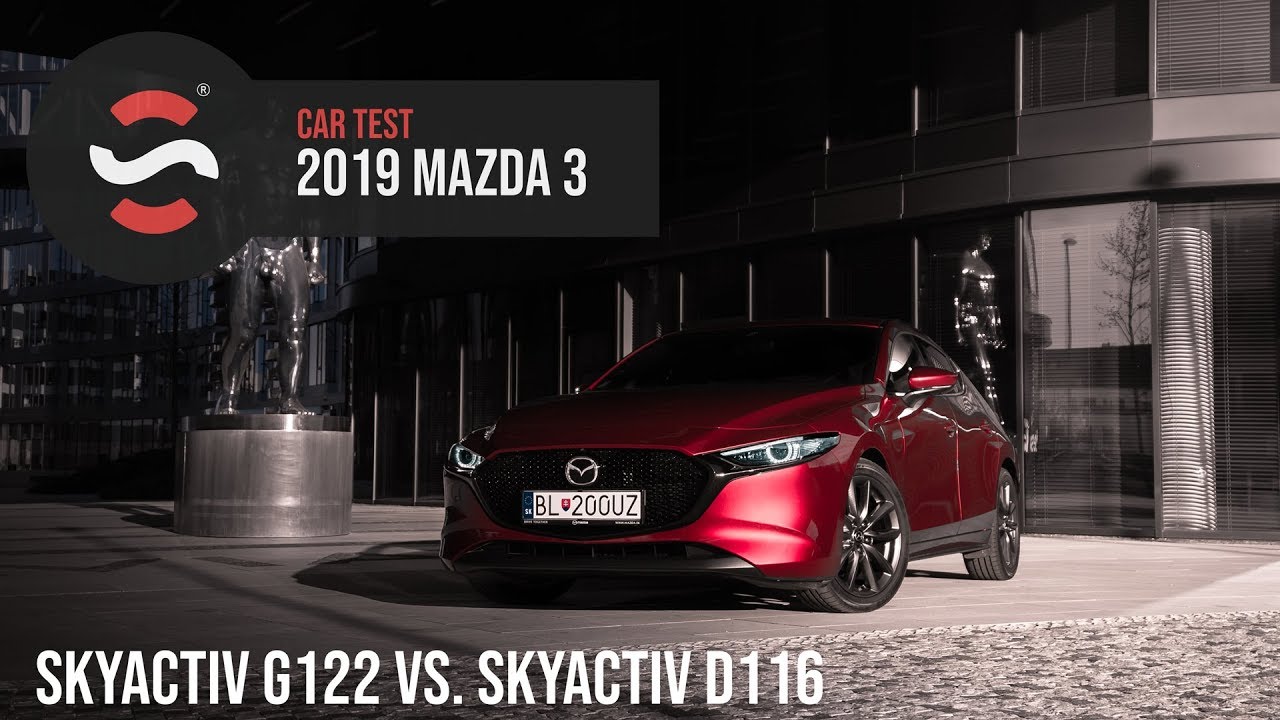Mazda 3 Skyactiv-G122 / Skyactiv-D116 - Startstop.sk - TEST