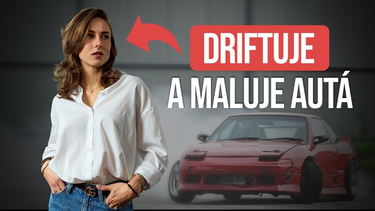 Driftuje a maľuje autá. Nelly Pacourková spája svet benzínu a umenia