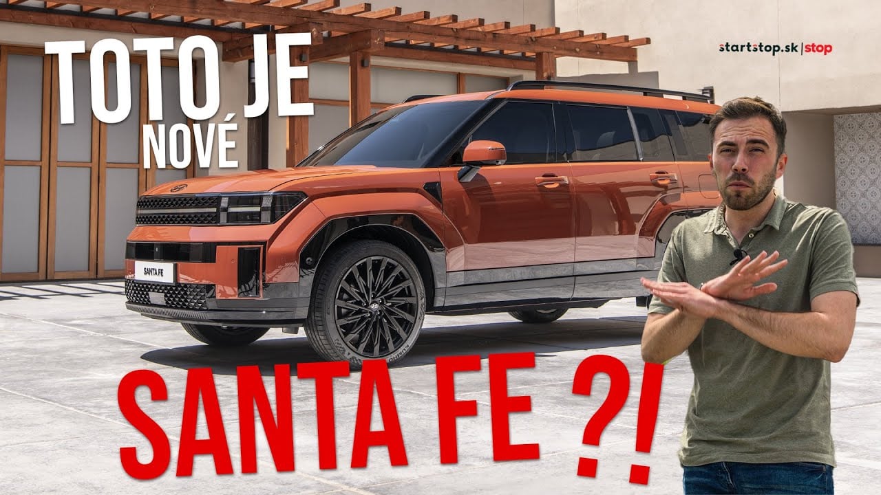 TO NEBOL VTIP? Nový Hyundai Sante Fe naživo! - PRVÉ DOJMY