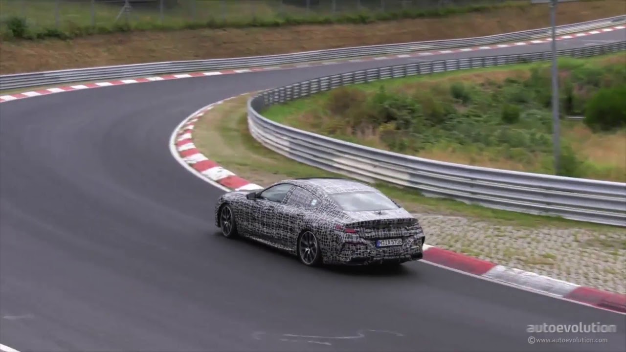 2020 BMW 8 Series Gran Coupe Hooned on The Nurburgring