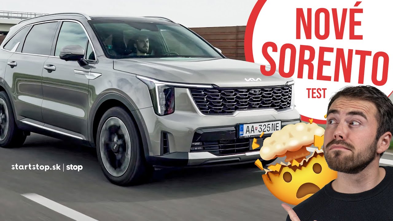 2024 KIA Sorento 2.2 CRDi - Podrobný TEST